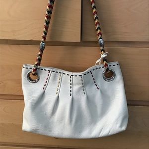 Brighton White Hobo Bag